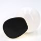 White Tissot wall light with opaque glass globe, 1970s/80s