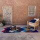 Tapis Marocain Azilal coloré - 98 x 292 cm