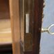 Louis Majorelle: Art Nouveau period mirrored wardrobe in Macassar and Walnut