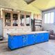 Old large workbench with original patina
