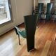 6 chaises attribuées à Costantini en cuir vert