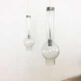 Set of 2 STAFF Lights handblown TUBE Lights made by Staff, Germany