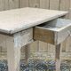 Beech desk table from the 1950s