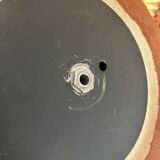 Lampe Fat Lava en forme de pagode Space Age avec glaçure verte dégradée