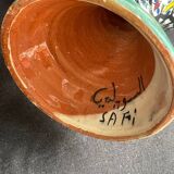 Safi Moroccan vase with 2 handles