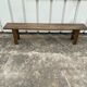 Farm wood bench