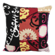 Vintage embroidered cushion cover 46x48 cm