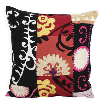 Vintage embroidered cushion cover 46x48 cm
