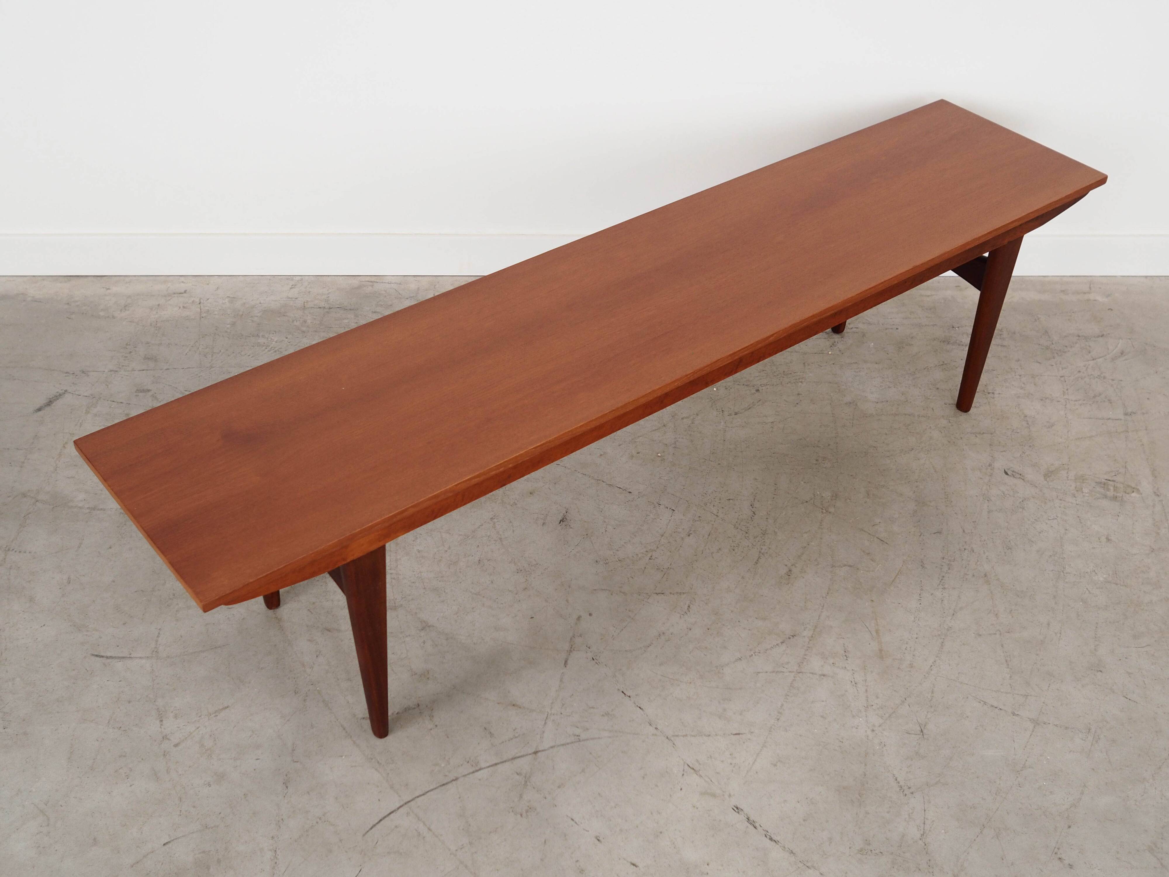 Console en chêne, Danemark années 1970