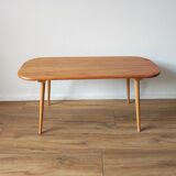Scandinavian coffee table in solid elm