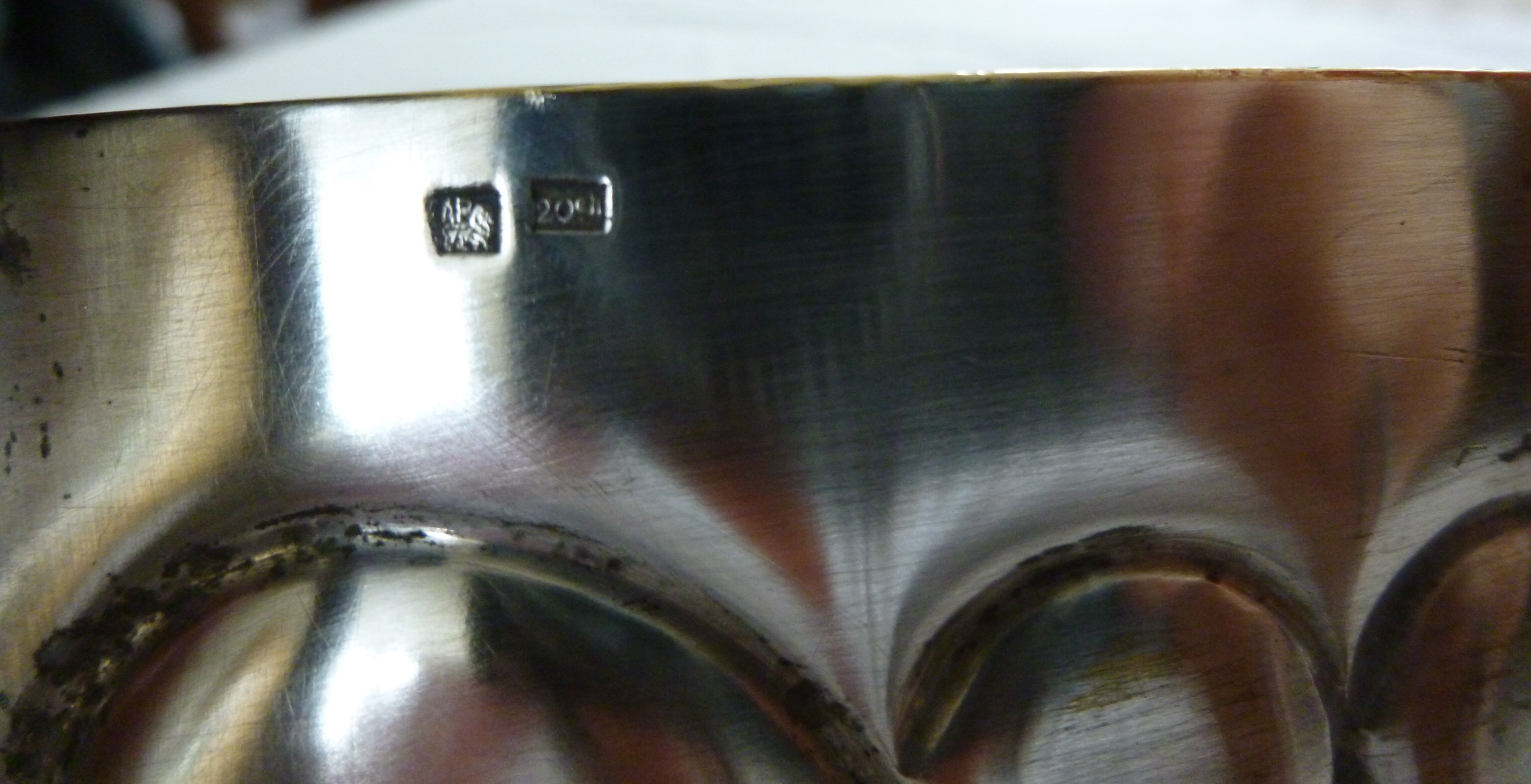 Burgundian Tastevin silver metal