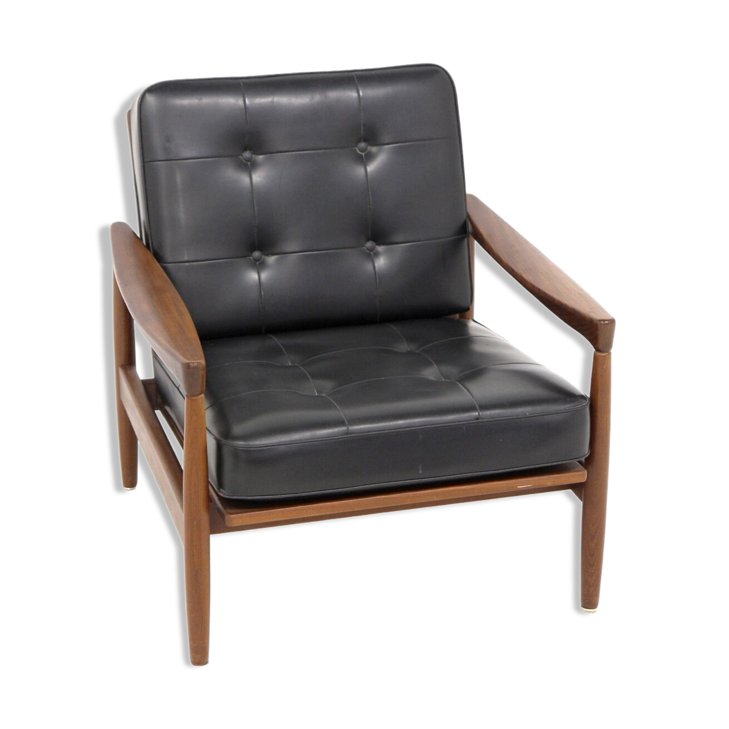 Fauteuil "Kolding" Erik Wørtz Möbel-Ikea Suède 1960