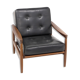 Fauteuil "Kolding" Erik Wørtz Möbel-Ikea Suède 1960