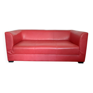 Canapé similicuir 3 - places