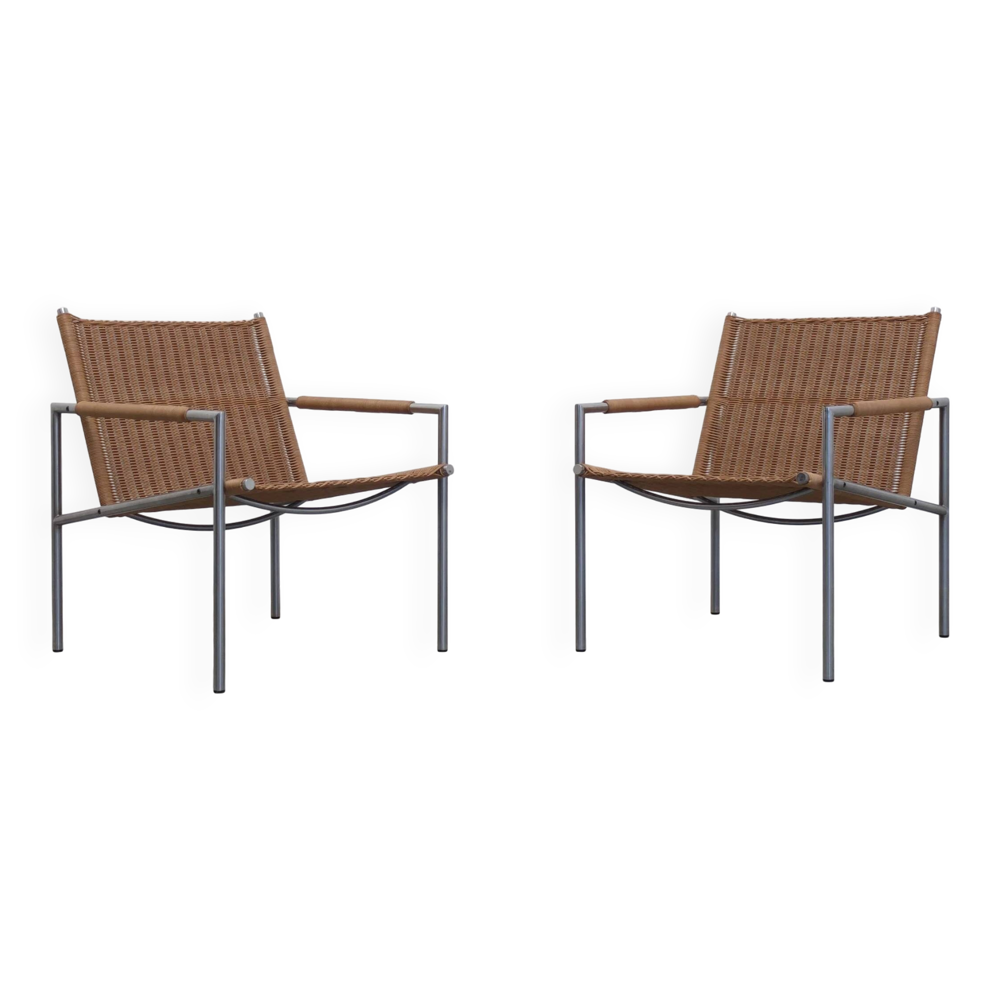 Pair of 'SZ01' lounge chairs by Martin Visser for 't Spectrum, 1960