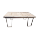 Industrial coffee table