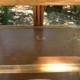 Vintage rattan shelf