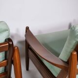 Mid-Century Design Teak Lounge Chairs from Denmark, Set of 2, 1960s