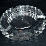 Crystal ashtray Saint-Louis model Diamond Art Deco size 11167