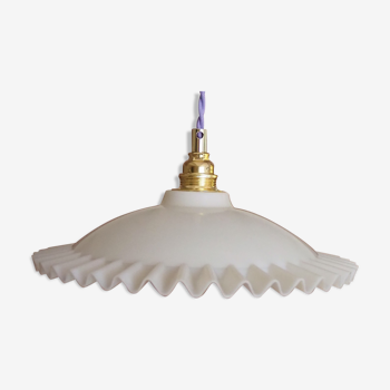 Vintage serrated pendant lamp