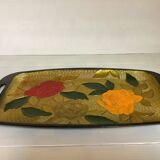 Multicolored flower tray
