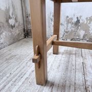 Table mobilier montagne 1950 hêtre massif