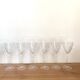 Thomas webb wine glasses - crystal - roméo model - vintage