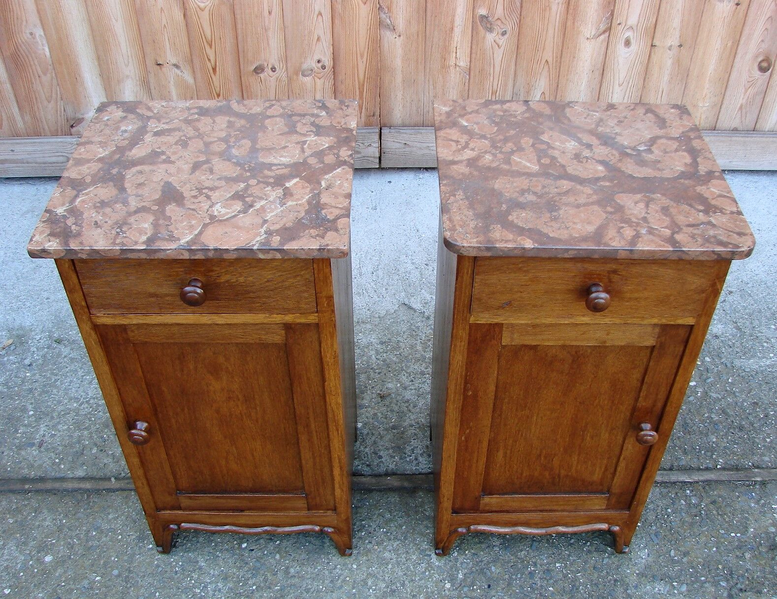 Pair of cupboards from 19th century
