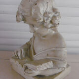 Platter bust "the reader"