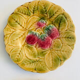 Barbotines: Ceramic dessert service from Sarreguemines.