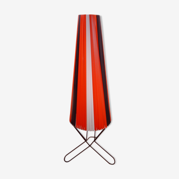 String plastic band floorlamp. Sweden. 1950/60's