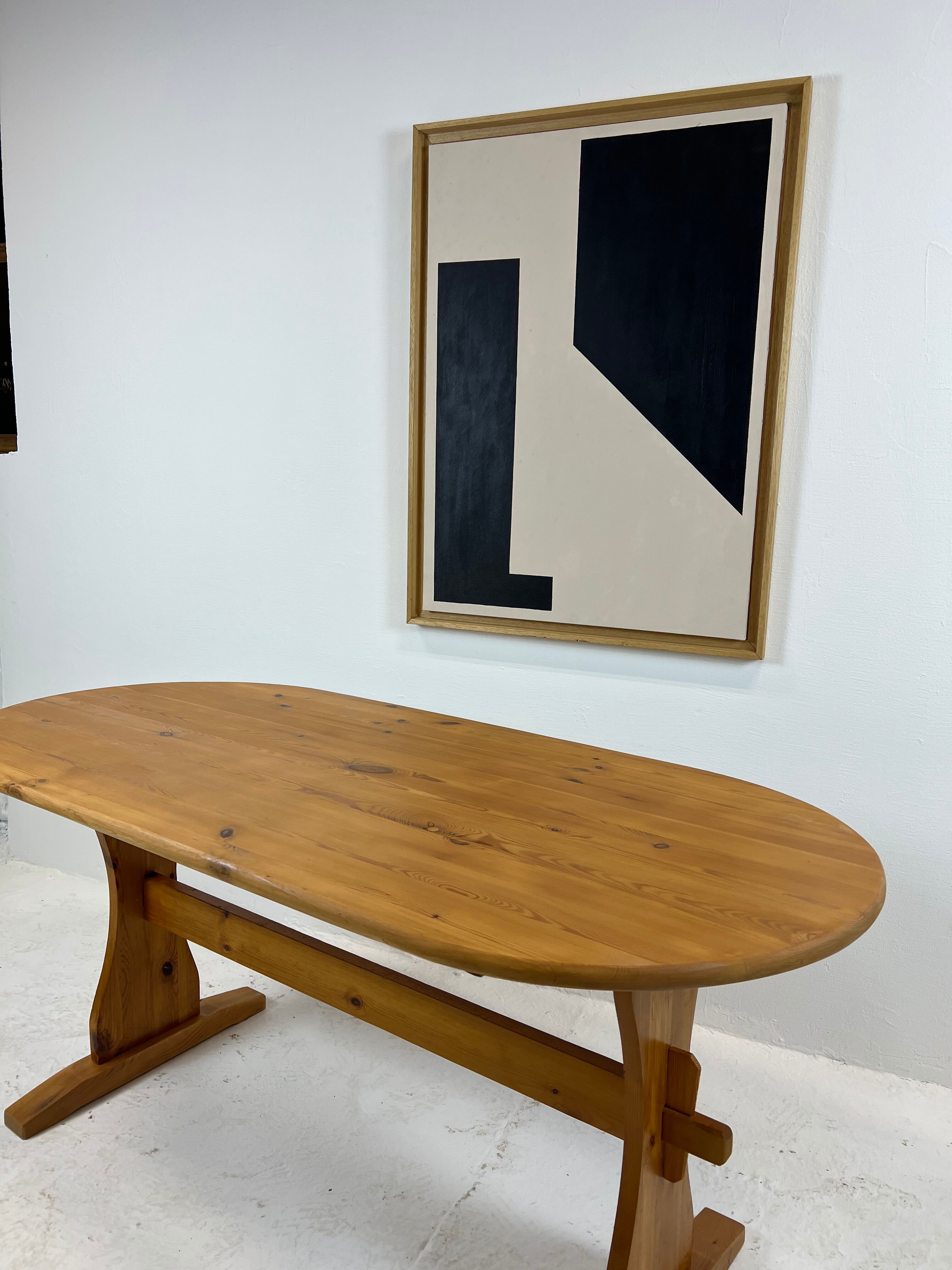 Pine dining table