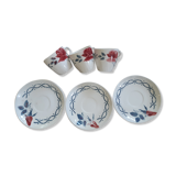 Digoin cups and creamer