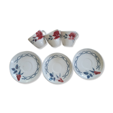 Digoin cups and creamer