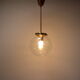 Mid-Century Glass Pendant/Kamenicky Senov, 1970's