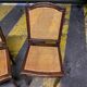 Louis XVI style caned chairs