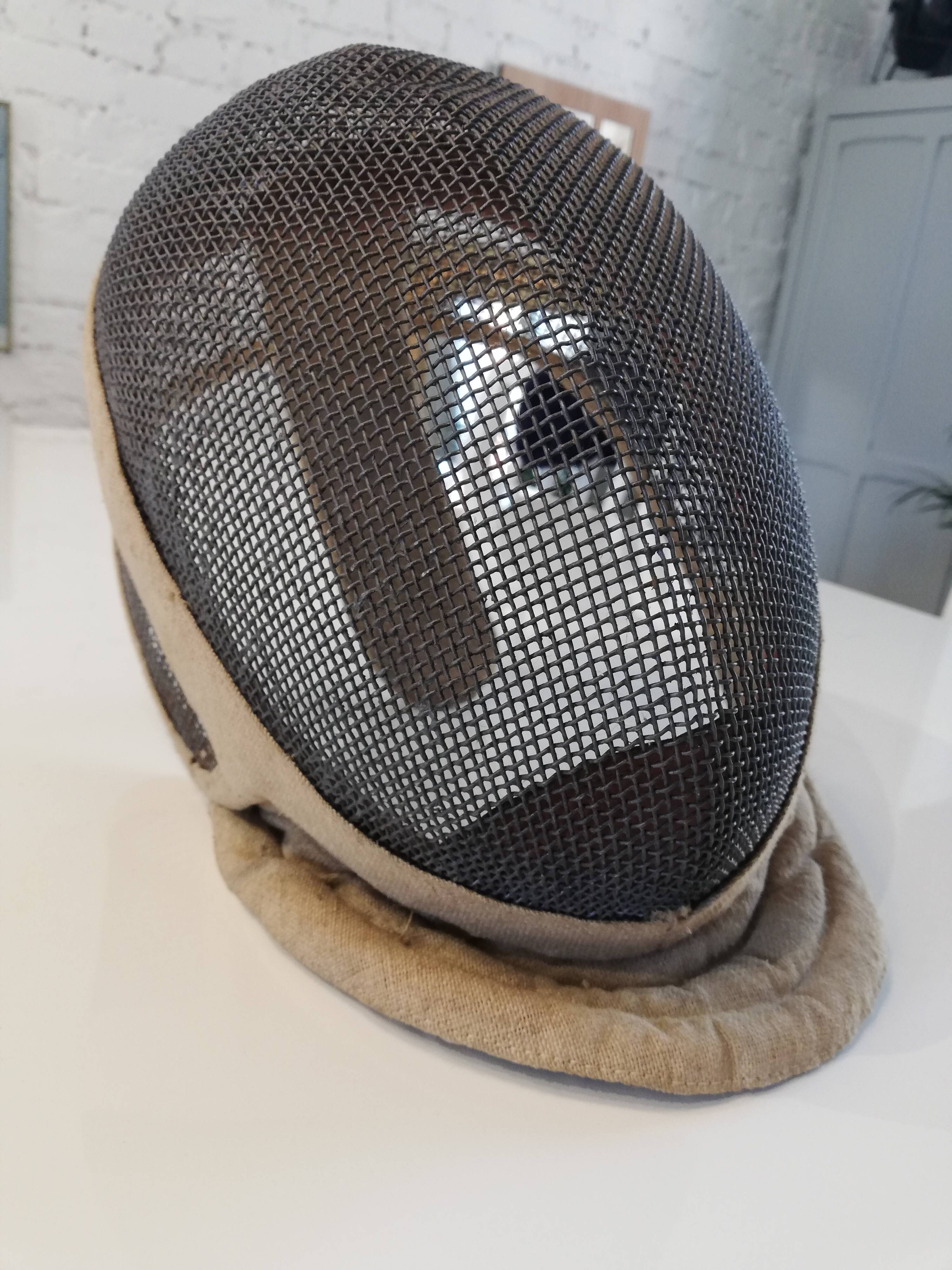 Fencing mask early 20th century