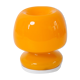 Lampe italienne opaline orange vintage