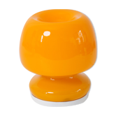 Italian opaline lamp vintage orange