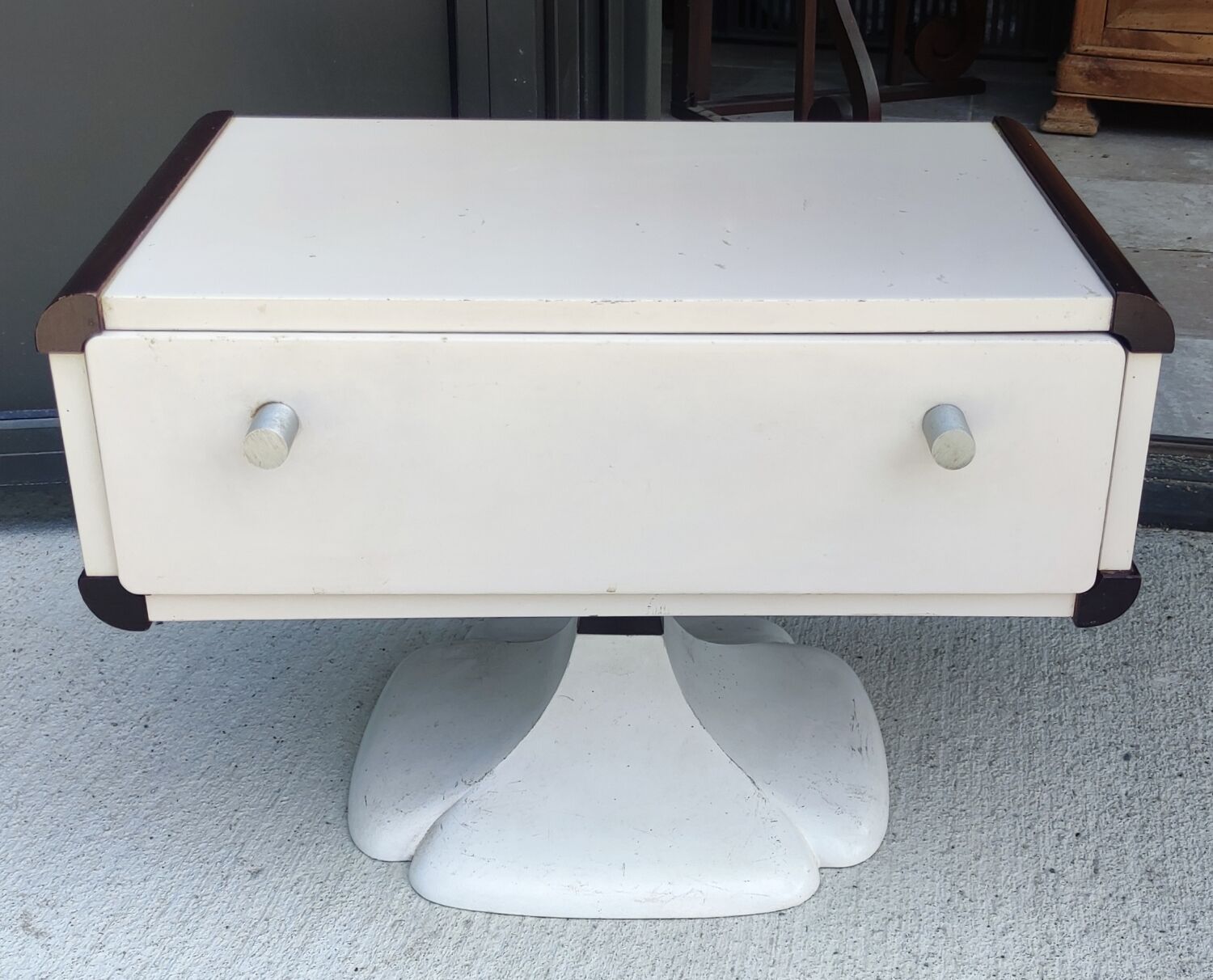 Dressing table, chair, 2 design bedside tables