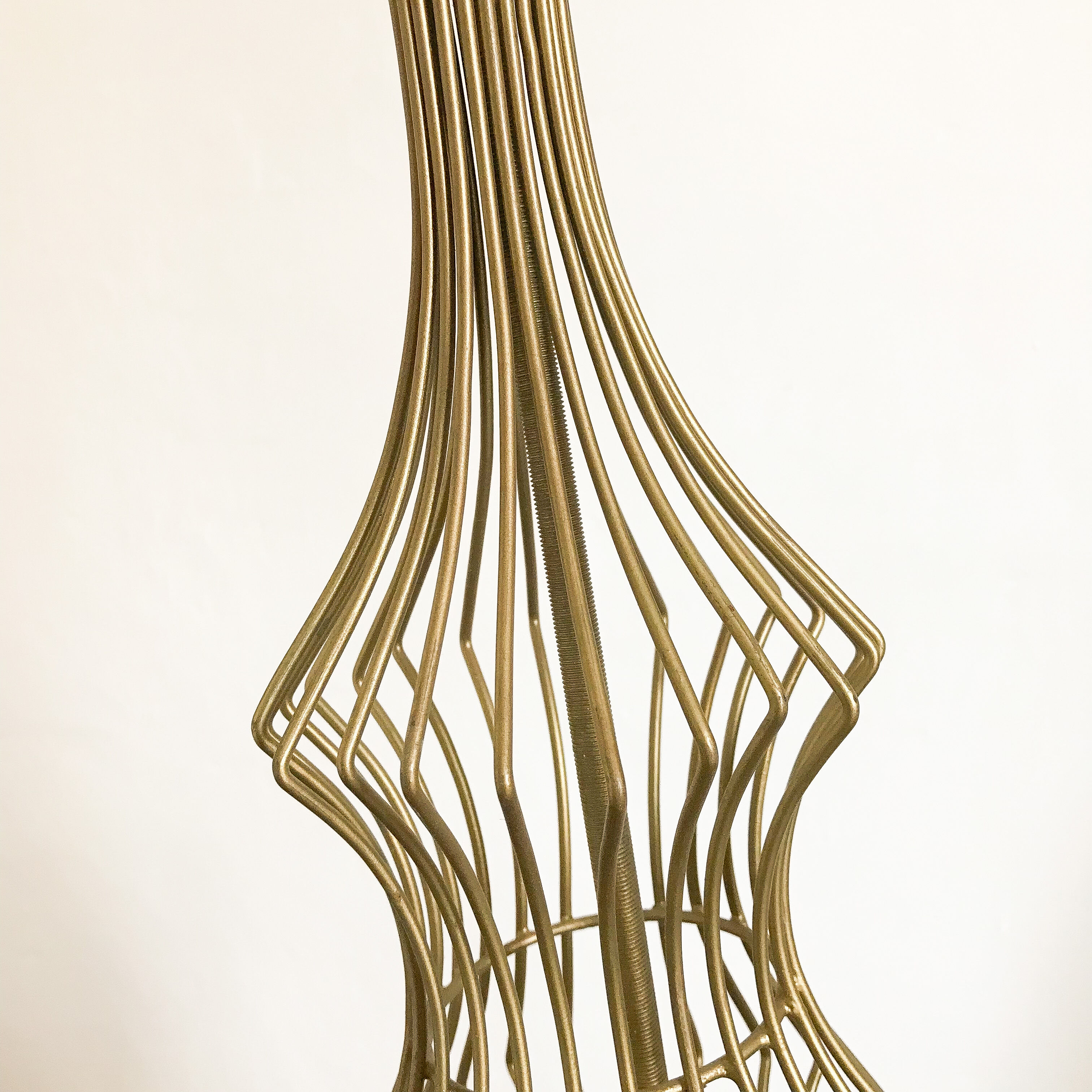 Gold wired suspension