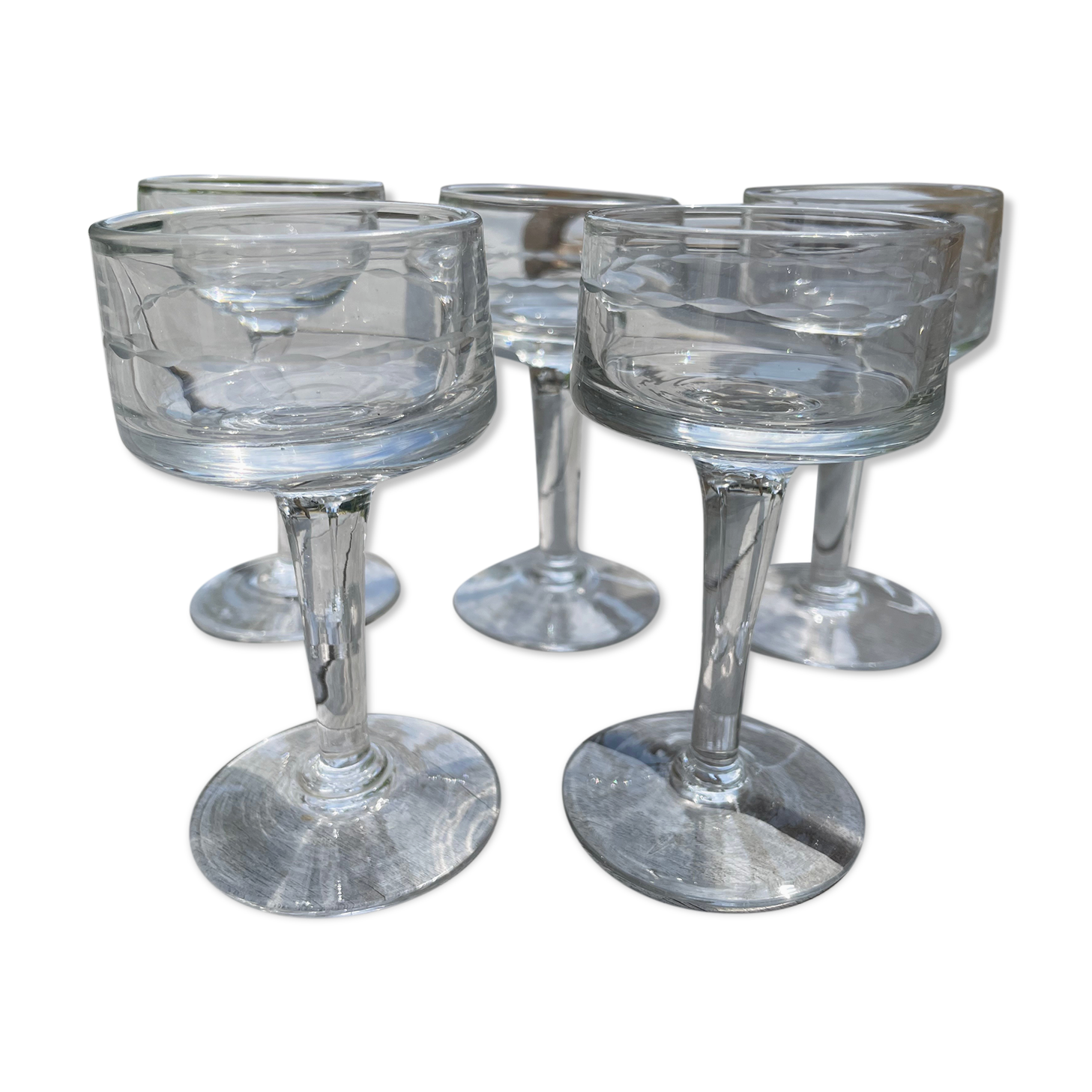 Set of 5 glasses