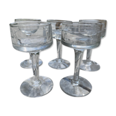 Set of 5 glasses