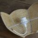 Vintage cane wall light