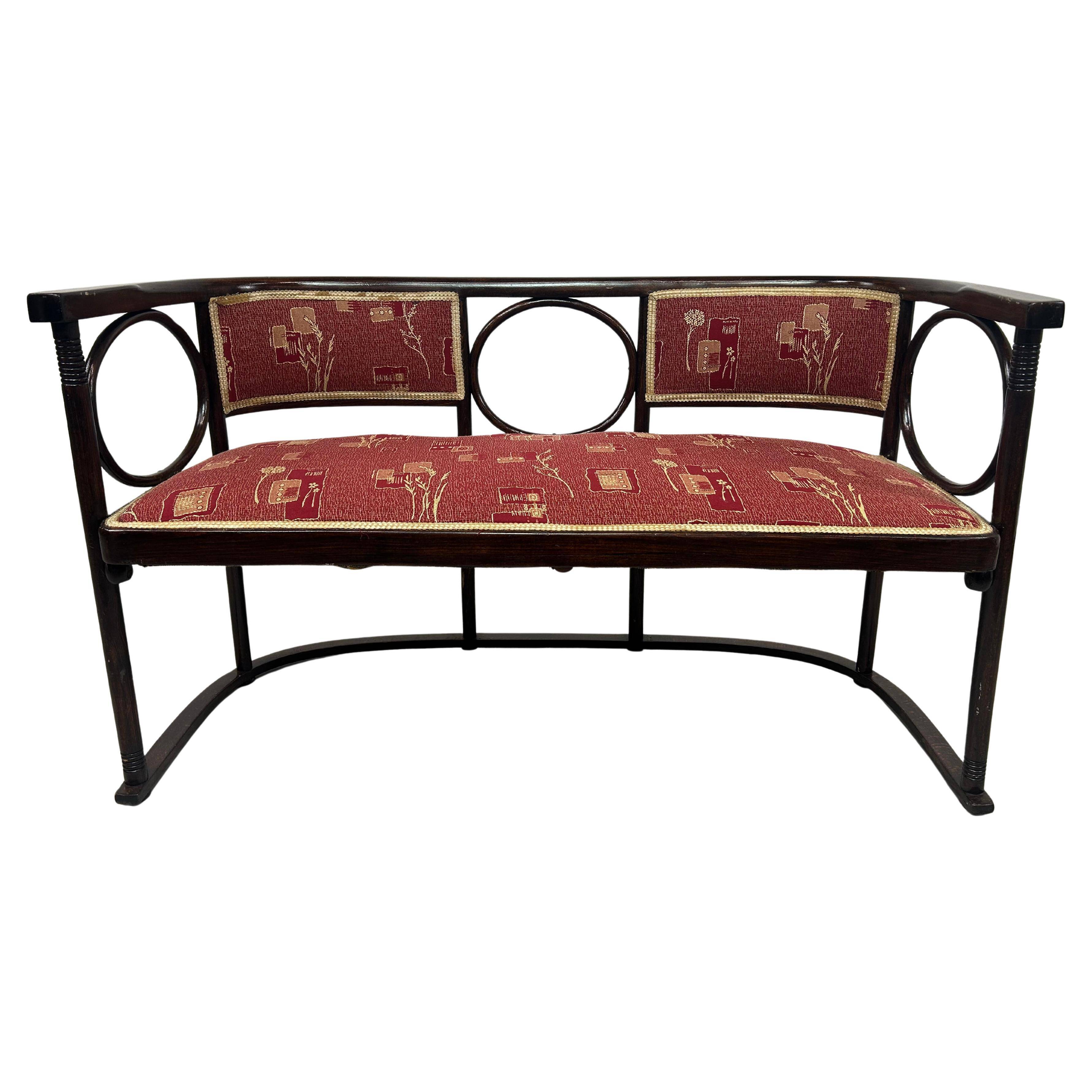 Fledermaus Bench no. 728 by architect Josef Hoffmann
