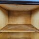 1940 Art Decò nightstands in walnut with door and shelf