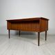 1960s Vintage Scandinavian Mid-Century Teak Writing Desk