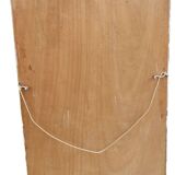 Large Antique Gilded Mirror Height 105 cm