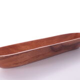 Vintage teak bread bowl 1960s made in Denmark