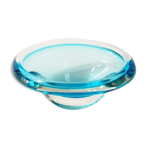 Vide-poche vintage en verre de
